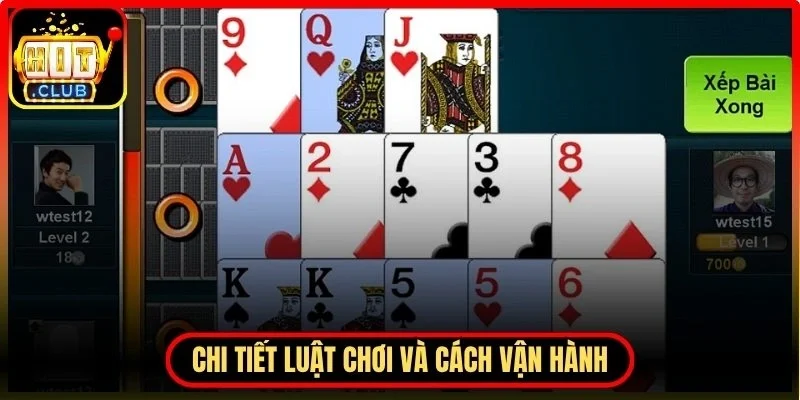 Chi tiết luật chơi và cách vận hành trong mậu binh 