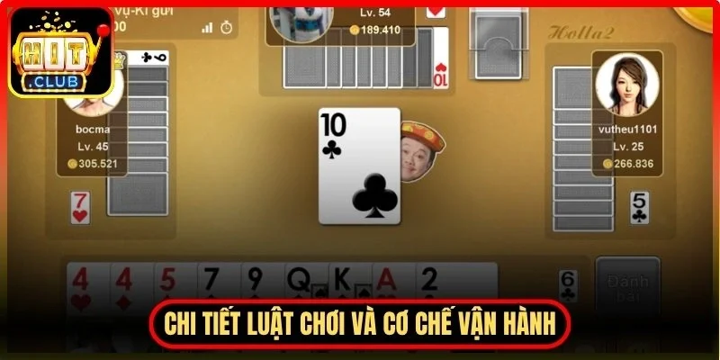 Chi tiết luật chơi và cơ chế vận hành bài phỏm 