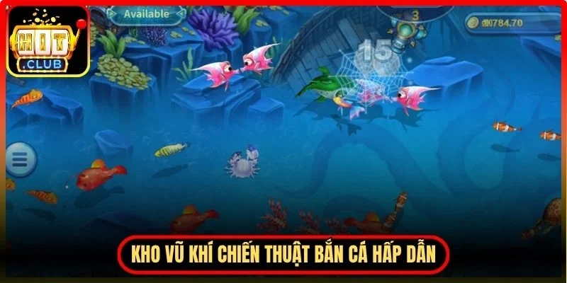 Kho vũ khí chiến thuật hấp dẫn