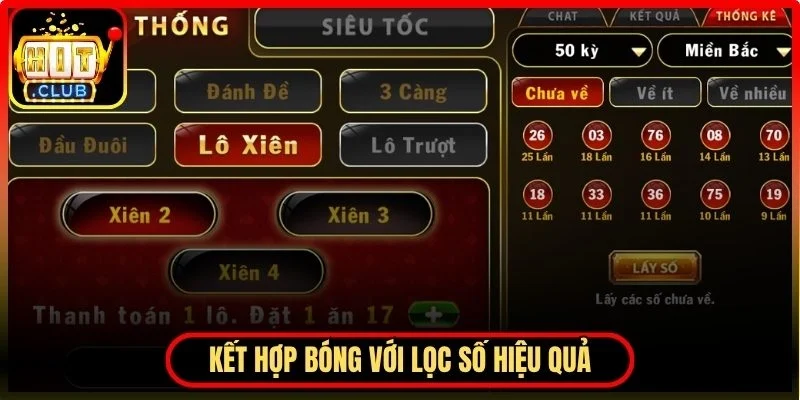 Kết hợp bóng với lọc số